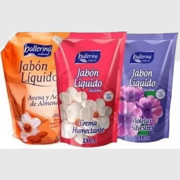 JABON LIQUIDO BALLERINA 1000 ML