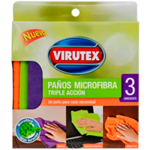 PAÑO MICROFIBRA VIRUTEX