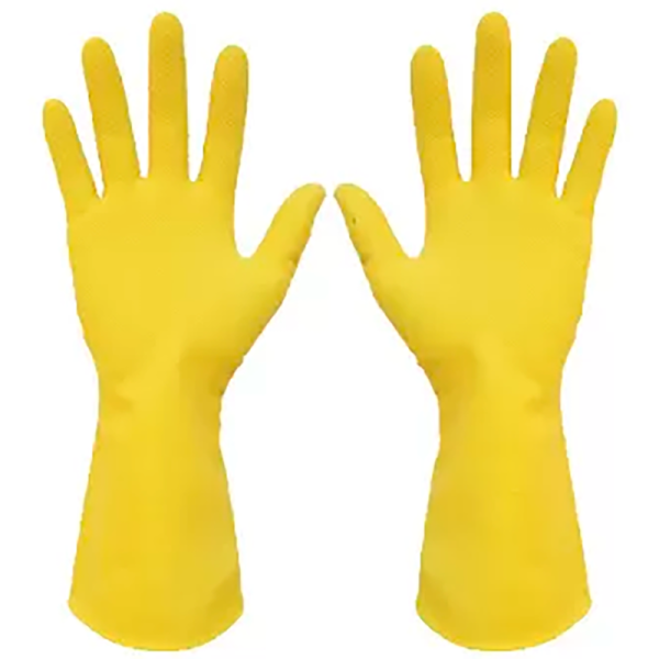 GUANTE DOMESTICO TRESOR AMARILLO 12 PARES