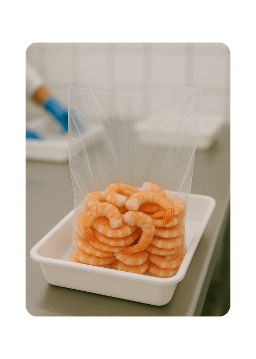 Bolsas plásticas para industria alimentaria