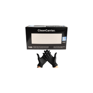 GUANTE NITRILO NEGRO SIN POLVO CLEANCARRIER