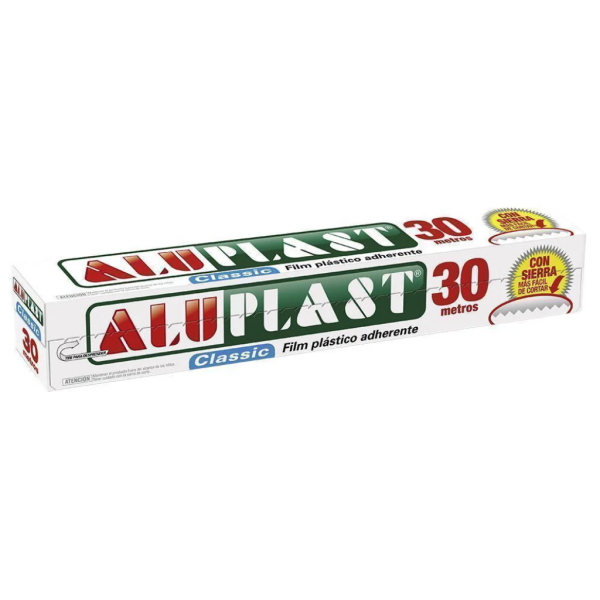 ROLLO ALUSA PLASTICA 28 CM  X 300 M
