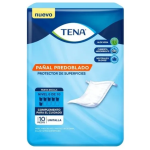 Pañal pre doblado TENA – 10 unidades